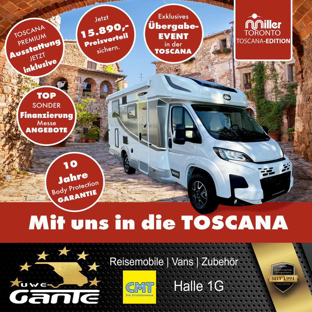 Wohnmobil Reisemobil Miller Toronto Edition Toscana Aktion Preisvorteil